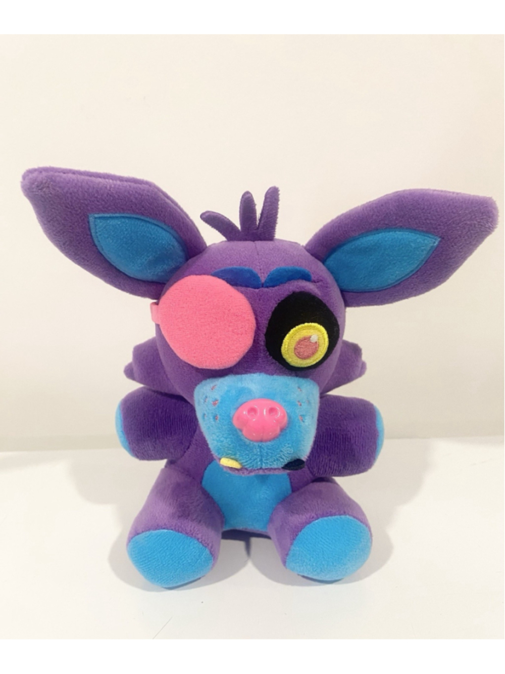 Funko FNAF Five Nights at Freddy's Blacklight Purple Foxy Plush 2017 9"